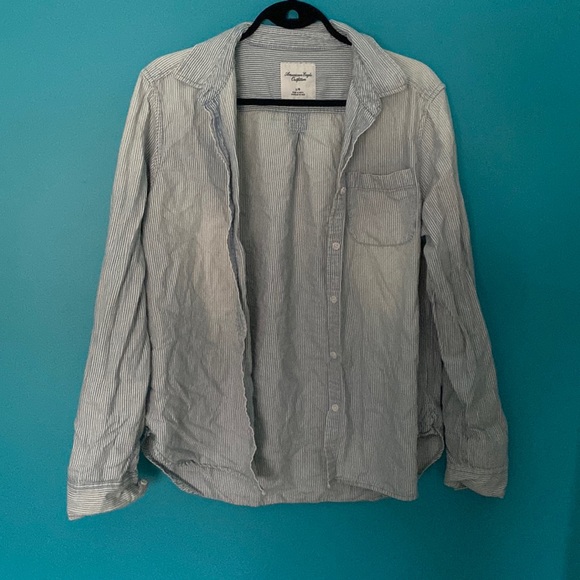 American Eagle Button Down Shirt - Picture 1 of 4